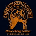 thumbnail image 2 of Girl's Lost Gods Distressed Sunshine Ranch  Graphic Tee Navy Blue Small, 2 of 4