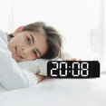 thumbnail image 5 of Giunmcul Reduced Price Projection Digital Alarm Clock for Bedroom Colorful LED Alarm Clock for Bedrooms with 12/24H Snooze Mirror LED Alarm Clock, 5 of 5