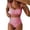 Red^700312BB, variant on AHMOMEI Two Piece Swimsuit Bathing Suit Tummy Control High Waisted Women’s Bathing Suits Striped Women Two Piece Bikini Set