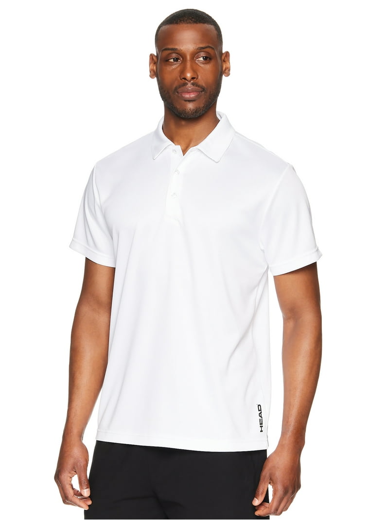 HEAD Men's Tennis Pickleball Polo Shirt, Moisture-Wicking, Sizes