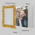 thumbnail image 2 of NOMADIC NOOK Retro Plated Picture Frame Luxury Vintage Pearl Photo Frames with Glass Front for Tabletop Display Gold -2Pcs 4x6, 2 of 6