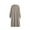 Khaki, variant on Womens Knitted Sweater Dress Long Sleeve Pullover Shirt Dresses Casual Crew Neck Knee Length Dress