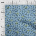 thumbnail image 1 of oneOone Velvet Grayish Blue Fabric Geometric Texture Sewing Craft Projects Fabric Prints By Yard 58 Inch Wide, 1 of 5