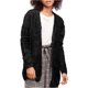 thumbnail image 1 of Suéter Cárdigan de piel sintética Free People negro XS, 1 of 1