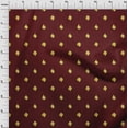 thumbnail image 3 of oneOone Cotton Poplin Fabric Abstract Ikat Printed Fabric 1 Yard 42 Inch Wide, 3 of 4
