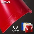 thumbnail image 2 of Loki RXTON 1 3 5 Table Tennis Rubber Semi-tacky Internal Ennergy High Density Ping Pong Rubber with ITTF Approved RXTON 5 black, 2 of 6