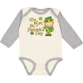 thumbnail image 3 of Inktastic My First St. Patricks Day Leprechaun and Shamrocks Boys or Girls Long Sleeve Baby Bodysuit, 3 of 5