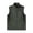 Army Green, variant on Riecok Fleece Vest for Men Sleeveless Stand Collar Zip up Jackets Thermal Solid Warm Casual Winter Outerwear Blue XL