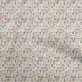 thumbnail image 1 of oneOone Cotton Poplin Twill Light Brown Fabric Leaves Dress Material Fabric Print Fabric By The Yard 56 Inch Wide, 1 of 4