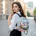 thumbnail image 6 of FORMRS Mini Backpack Purse for Women Travel Daypack Casual Shoulder Bag, Abstract Mountain, 6 of 7