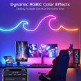 thumbnail image 3 of RGB LED Strip Light App Control Neon LED Light DIY Indoor Decor (AU), 3 of 9