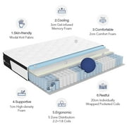Avenco Dreamy 12 Medium Firm Hybrid Mattress, Full Size