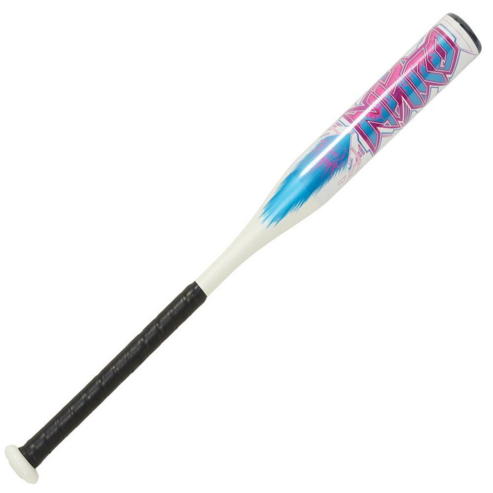 New DeMarini Nitro WNF15 29/18 Fastpitch Softball Bat White/Pink/Blue 2