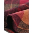 thumbnail image 6 of DARING DIVA Women's Vintage Plaid A-Line Work Long Maxi Skirt XX-Large Brown Red, 6 of 6