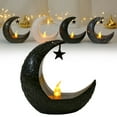 thumbnail image 2 of Dienrx Star Moon Candle Holder, Metal Candlestick for Night Sky Themed Decor, Romantic Wedding Table Centerpiece, Dreamy Home Ornament, 2 of 9