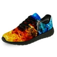 thumbnail image 4 of Uminder Mens Athletic Shoes Tiger Sneakers Black Shoes Size 6, 4 of 5