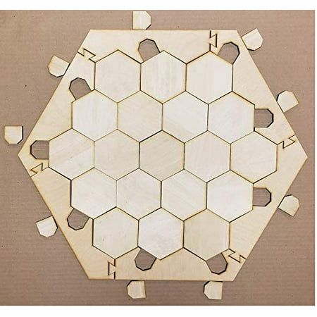 Settler of Catan Board Game Frame #16 19 Hexagons w/