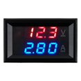 thumbnail image 2 of Pack Of 6 0.28In Led Digital Voltmeter Ammeter Dc0-100V 10A Double Color Display, 2 of 9