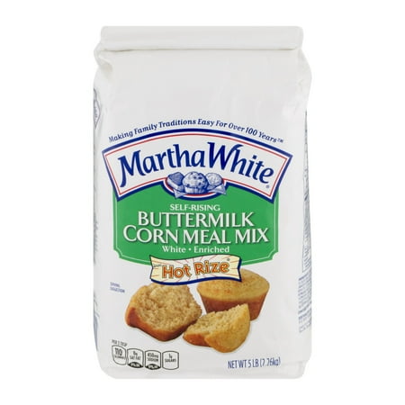 (3 Pack) Martha White Buttermilk Corn Meal Mix, 5.0