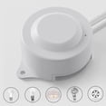 thumbnail image 7 of KAYYELAMP Set of Two White Motion Sensor Parts Extension Cord Light Sensor Sensitivity Time Adjustable Plug in Socket Type Auto Detect Switch Lights Waterproof IP54 Timer Switch, 7 of 7
