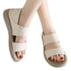 thumbnail image 5 of Sandalias planas Cgtredaw Casuales elegantes para Mujer Antideslizantes Transpirables, 5 of 9