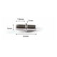 thumbnail image 2 of Listones para estantes 30 unidades con aro para taladrar - listones para estantes - listones para estantes - listones - listones para estantes - listones para estantes de acero macizo de 16 mm, nique, 2 of 4
