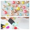 thumbnail image 7 of LotFancy Wooden Beads, 500Pcs 6 Sizes Unfinished Natural Wood Beads for Crafts, Round Wooden Balls, 7 of 7