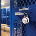 thumbnail image 2 of shiyou-1588D Locker Lock Combination Padlock, 1 Pack, Magnification Lens, Color May Vary, 2 of 4