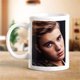 thumbnail image 5 of Taza de café Cerámica 8,1x8,1x9,5 cm Boca ancha Taza para beber con impresión transparente para amigos Familia CCP424X06, 5 of 5