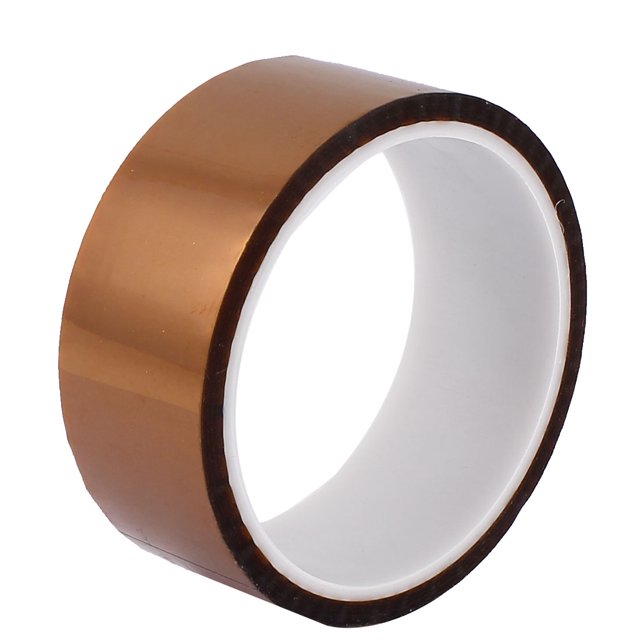 Unique Bargains 35mm 98ft High Temperature Heat Resistant Tape Polyimide BGA
