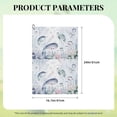 thumbnail image 4 of Lsque Sea Animals Premium Golf Towel - Ultra Absorbent and Quick Drying Microfiber Towel with Carabiner - Gift for Men -24" X 16", 4 of 8