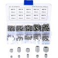 thumbnail image 1 of 200 Pcs Vis à Meule en Acier Inoxydable, Vis de Machine M3 M4 M5 M6 M8, Kit de Fixation de Vis d'Assortiment, 1 of 5