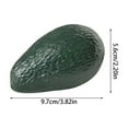 thumbnail image 5 of 6PCS Realistic Artificial Avocado Artificial Fruit Model Plastic Texture Perfect for Restaurant Displays and Photography, 5 of 7