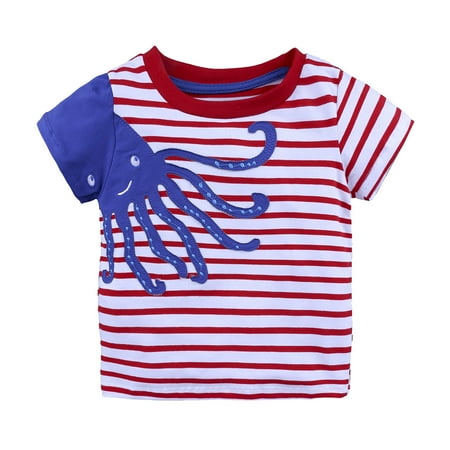 

Toddler Kids Girls Boys Car Cartoon 3D Printed Loose Tops Soft Short Sleeve T-Shirt Tee Clothes