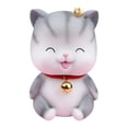 thumbnail image 2 of Estatua de gato Macarena Hucha Contenedor de Adorno caja de ahorro decorativa para Escritorio hogar Decoración para sala Estrabismo, 2 of 8