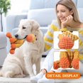 thumbnail image 4 of Indestructible Dog toys,Squeaky Chew Toy Durable Plush Dog Toys for Aggressive Chewers,Chew-resistant, for Small Medium Large Dogs Puppy Teething Toys 10.04" C, 4 of 7