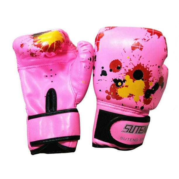 TureClos Children Boxing Glove PU Leather Sport Punch Bag Training