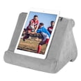 thumbnail image 2 of Tablet Pillow Stand Tablet Holder Dock for Bed with Multi-Viewing Angles, Gray, 2 of 7