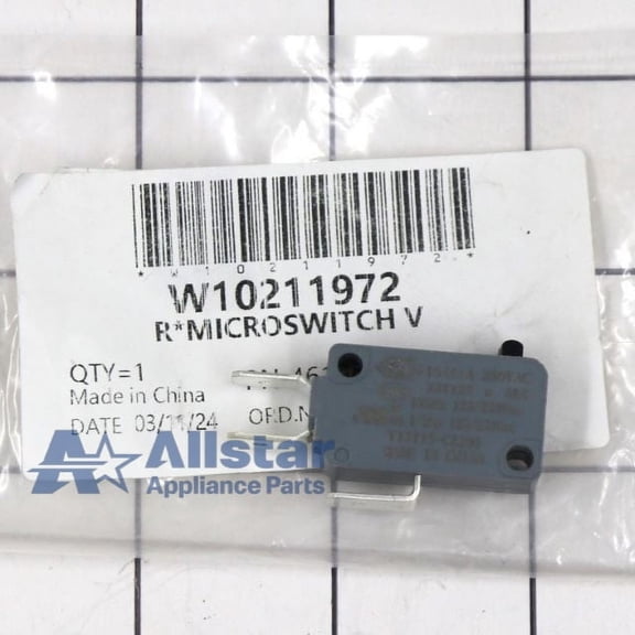 W10211972 Microwave Door Switch