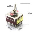 thumbnail image 3 of tamizeot 12 Pins Rocker Button Switch Toggle Switch Waterproof Cover Copper Pin 403 ON OFF ON 403 ON OFF ON 3.6x6cm, 3 of 6