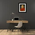 thumbnail image 3 of van Eyck, Jan 15x18 Black Ornate Wood Framed with Double Matting Museum Art Print Titled - Kardinal Niccolo Albergati , 3 of 4