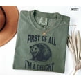 thumbnail image 5 of Funny Raccoon T-Shirt: Sarcastic Womens Tee, 5 of 6