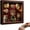 Walnut Wood Color, variant on DIY Mini Museum Silhouette Box, Shadow Box Frame Set, Museum of Us Box with Gold Mini Picture Frames & Figurines for Home Decor, Anniversary and Valentine's Day Gifts