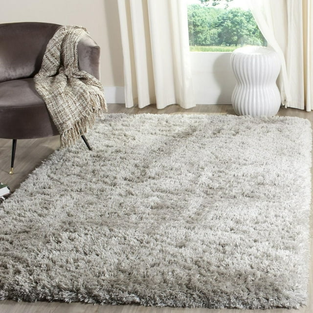 SAFAVIEH Polar Abbot Solid Extreme Plush Shag Area Rug