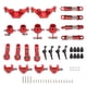thumbnail image 1 of Amortiguadores de coche RC, aleación de aluminio Coche RC Metal Piezas de actualización de coche RC Copa de dirección delantera trasera de coche RC Rendimiento de gama alta, 1 of 14
