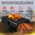 thumbnail image 4 of Liwarace Portable Heater Heating Cooling Fan 12V 150W Defroster Demister for Car Truck, 4 of 13