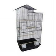 Villa Top Small Bird Cage in Black