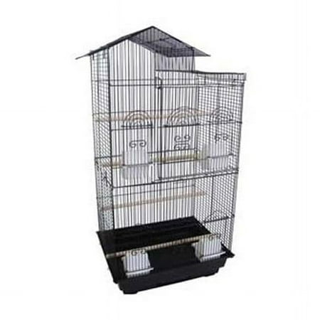 Villa Top Small Bird Cage in Black