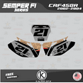 thumbnail image 3 of Kalair GFX Graphics Kit for Honda CRF450R (2002-2004) Semperfi Series, 3 of 5