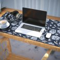thumbnail image 3 of Long Mouse Pads for Desk,Pioneer Flower Floral Print Pattern Desk Mats on Top Of Desks, Desk Mouse Pad Extra Large with 3mm Non-Slip Base and Stitched Edge for Gaming,Office,Work,Home 35.4"x15.7", 3 of 6